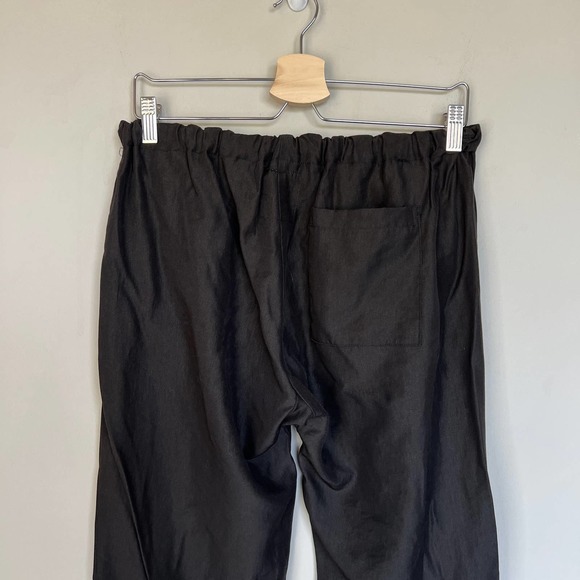American Colors by Alex Lehr Classics Pull-on Jogger Style Loose Pants in Black - Picture 4 of 5